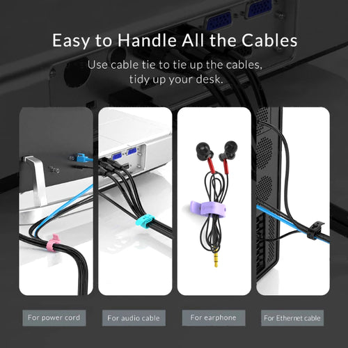 Lot de Clips Auto-Adhésifs pour Câbles de Voiture