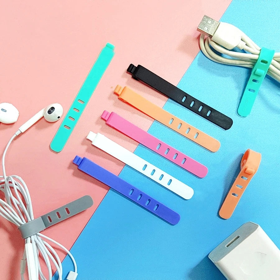Lot de Clips Auto-Adhésifs pour Câbles de Voiture