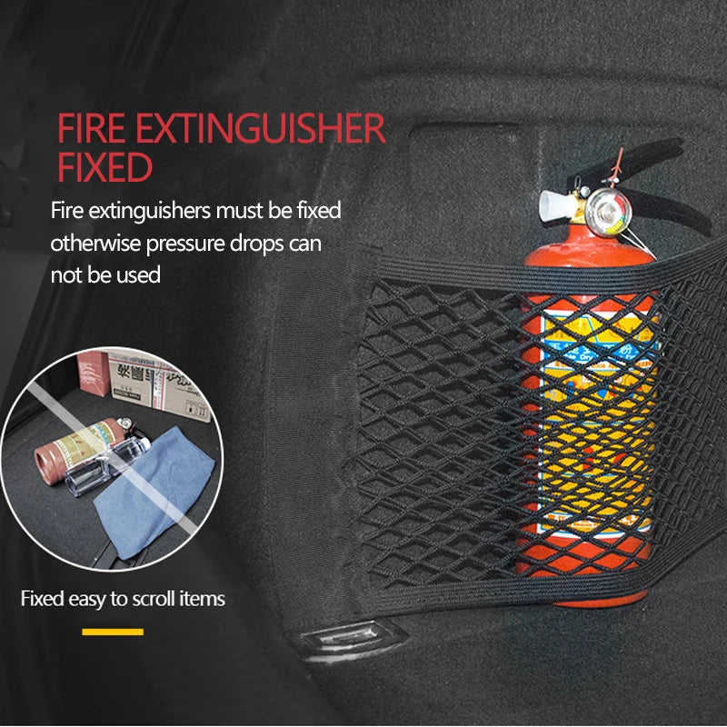Filet de Rangement pour Coffre de Voiture